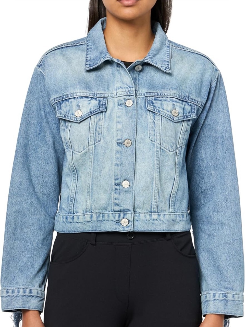 Lucky Brand Women's Westival Fringe Denim Jacket XS-12